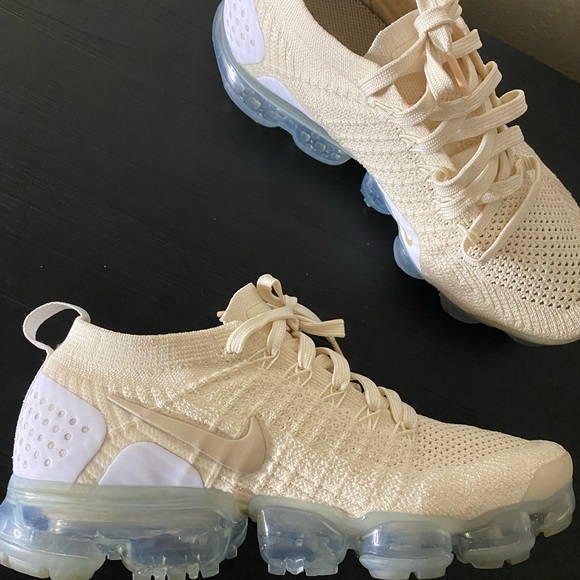 Nike Shoes - Nike Air VaporMax Flyknit 2 Light Cream, womens Size 8.